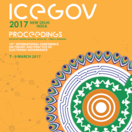 Titelblatt Theory and Practice of Electronic Governance (ICEGOV)
